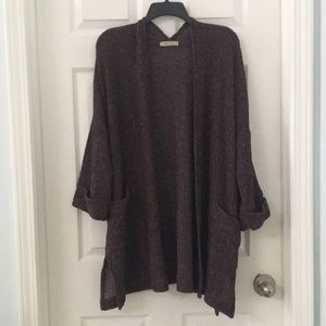 🎁5/$25🎁#3 Brown marked 3/4 sleeve sweater.